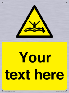 Custom Warning strong currents